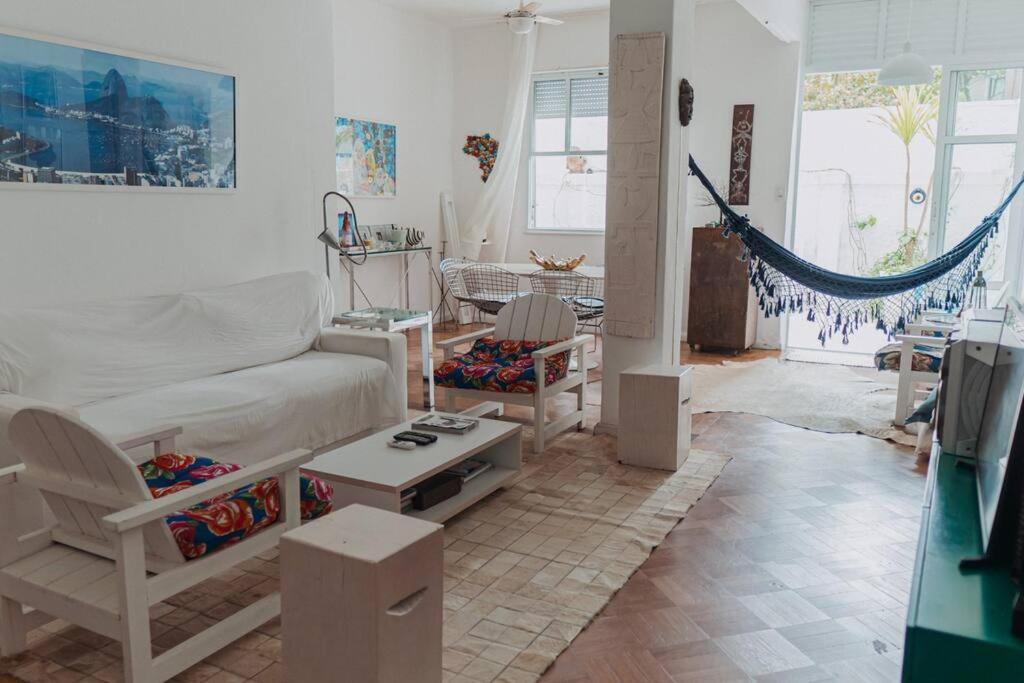 Na Praia, Com Terraco E Jardim- Leblon 2 Appartamento Rio de Janeiro